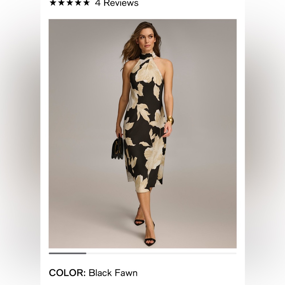 Brand new Donna Karen gorgeous dress never worn!